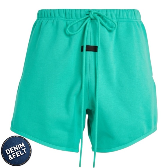 ESSENTIALS Fear of God Essentials Polar Fleece Shorts | Mint Leaf | NEW/NWOT🔥 - Picture 6 of 16